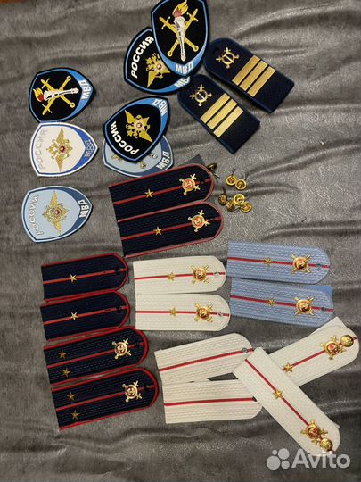 Погоны полиция юстиция галстук мвд платок мвд