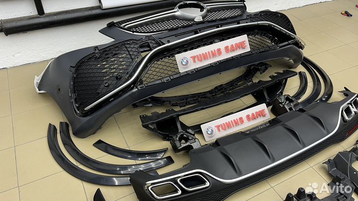 Бампер Mercedes 166 в стиле AMG