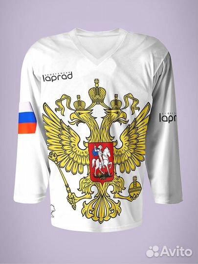 Хоккейный свитер тренировочный - белый
