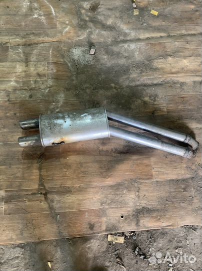 Глушитель прямоточный 2х51