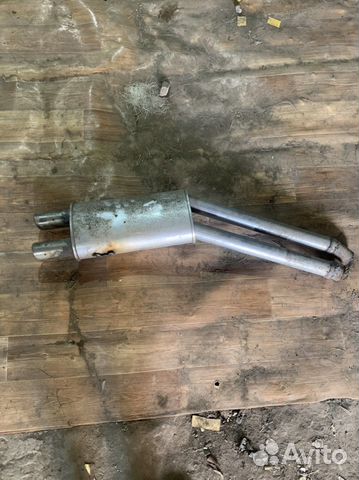 Глушитель прямоточный 2х51