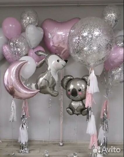 Шары на выписку из роддома