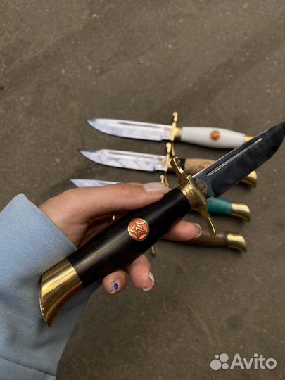 Нож Финка нквд Кованная