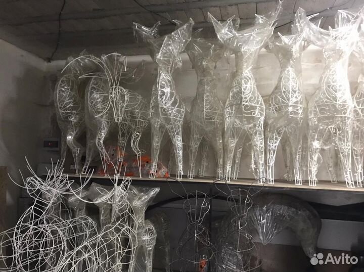 Светодиодная фигура (олень гордый)