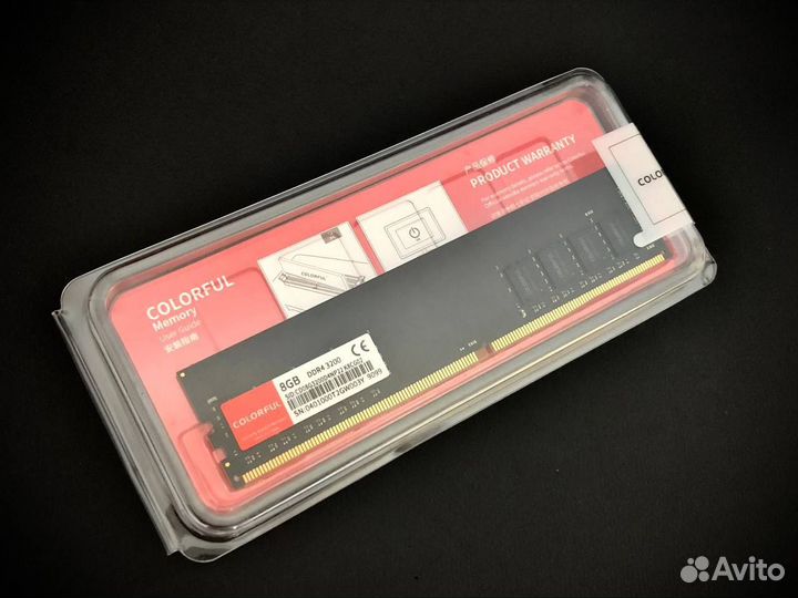 Оперативная память Colorful ddr4 8gb (3200MHz)