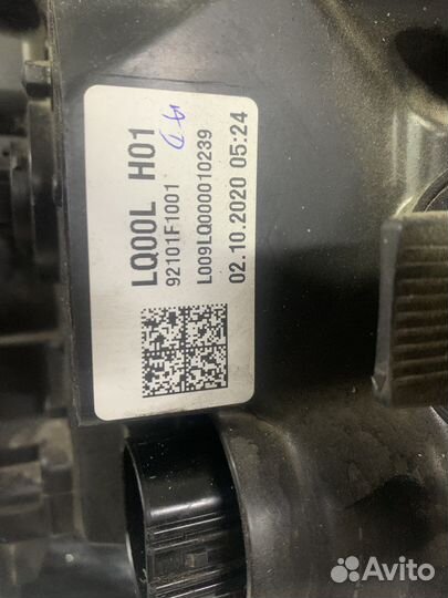 Фара левая kia Sportage 4 QL 2020 галоген