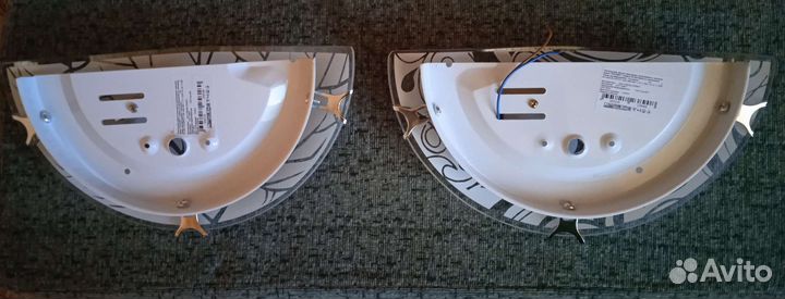 Новые светильники настенные полусфера 2шт
