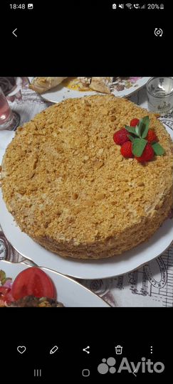 Торты домашние на заказ