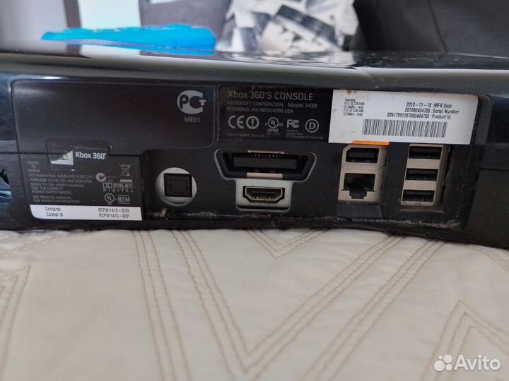 Игровая приставка xbox 360 slim