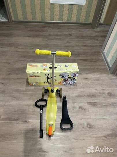 Самокат трехколесный micro