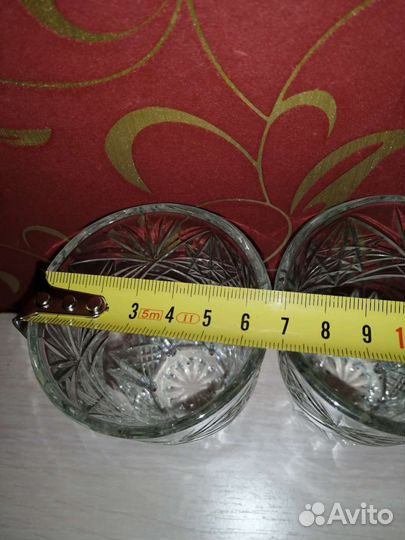 Хрустальные стаканы