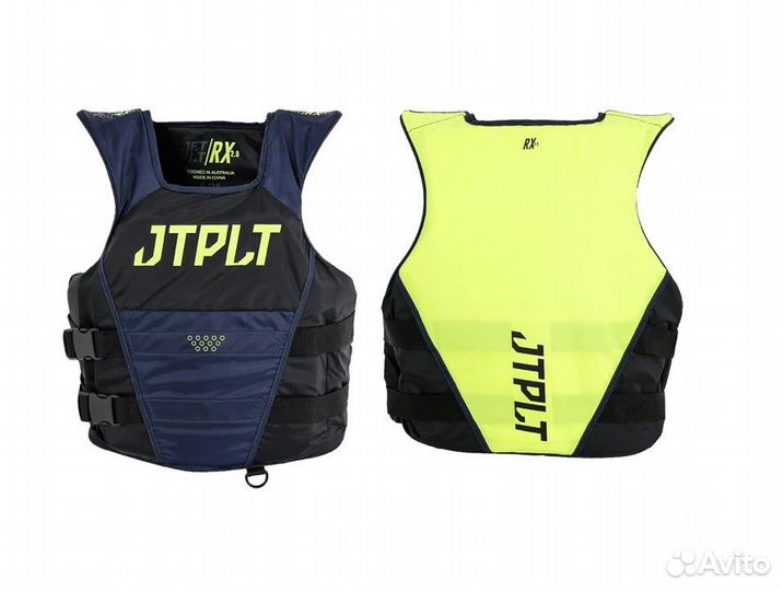 Жилет нейлон Jetpilot RX Nylon Vest Nav/Yel MY23