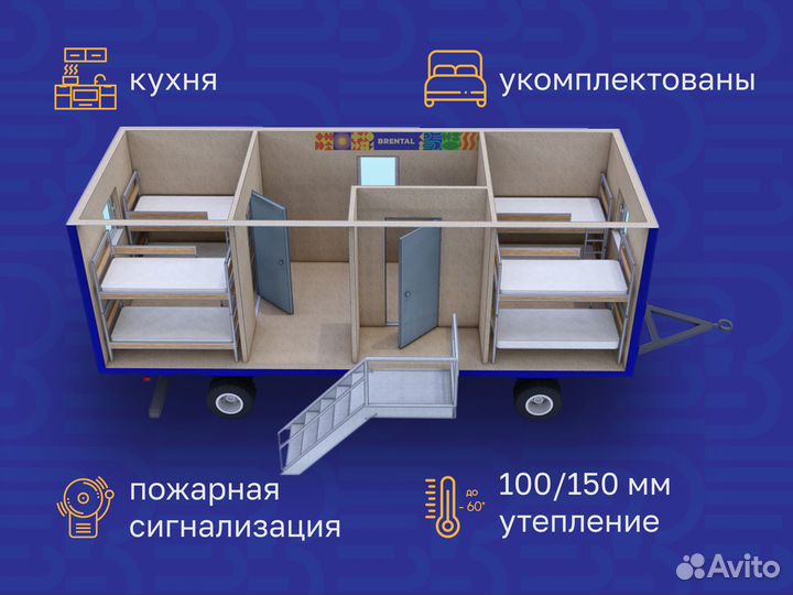 Аренда вагон-дома 