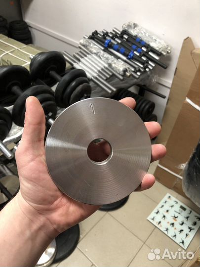 Блины для штанги стальные