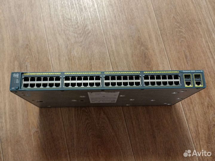 Коммутатор cisco WS-C2960-48TC-S