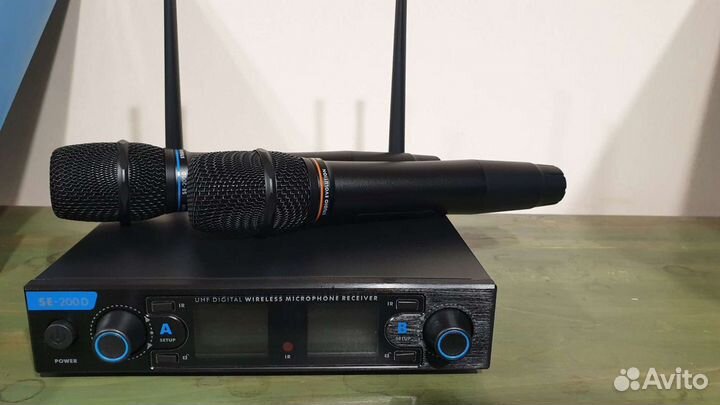Радиосистема с 2 микрофонами SE-200D