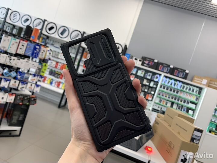 Противоударный чехол Nillkin для Samsung S22 Ultra