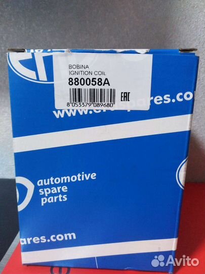 Катушка зажигания на Renault