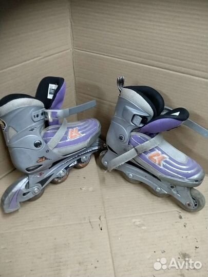 Роликовые коньки 35 38 детские