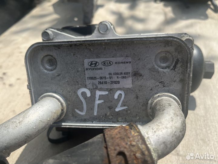 Корпус масляного фильтра Hyundai Santa Fe CM D4HB