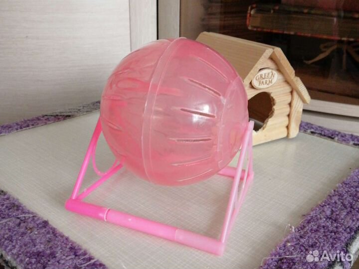 Колесо для хомяка с подставкой