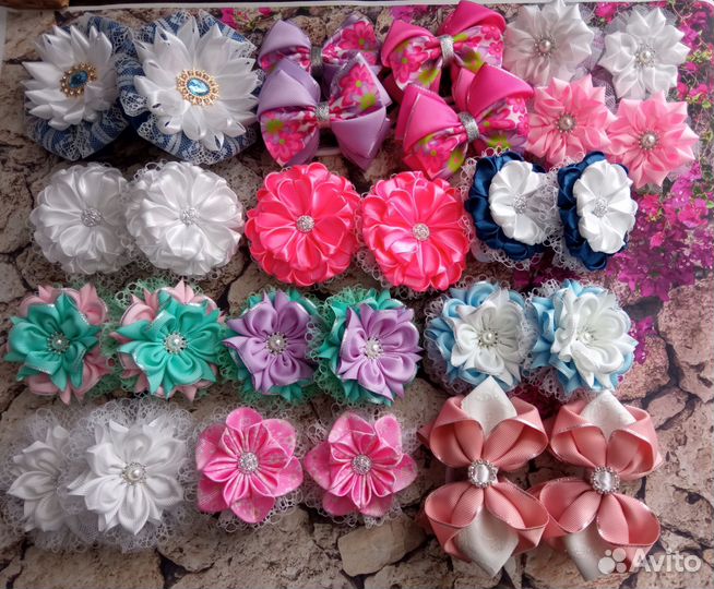 Бантики для волос