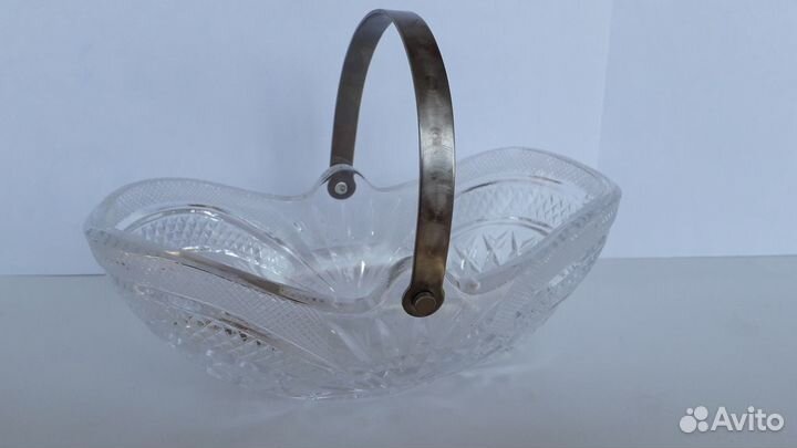 Хрустальные конфетници (салатницы)