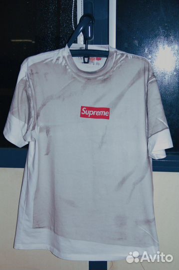 Футболка supreme x maison margela