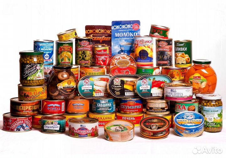 Сортировщики на склад воды и консервов