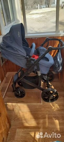 Коляска 2 в 1 Indigo lotus