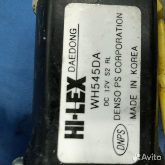 Стеклоподъемник задний левый Kia Спектра седан