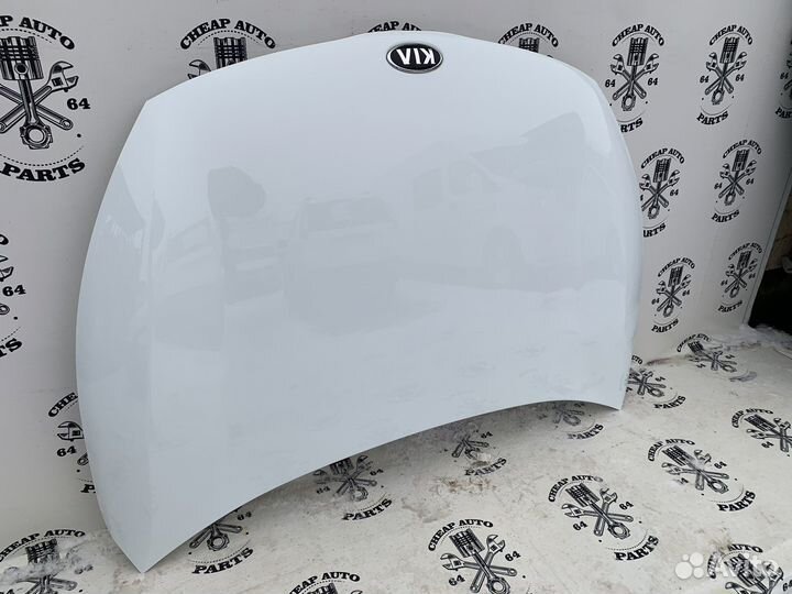 Капот Kia Rio 4/Kia Rio X-Line Оригинал Белый