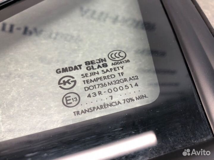 Форточка кузова передняя левая Chevrolet Rezzo