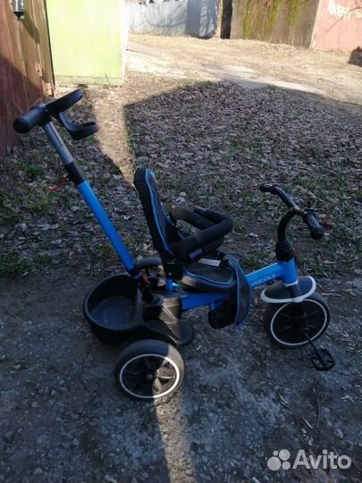 Детский велосипед с ручкой бу