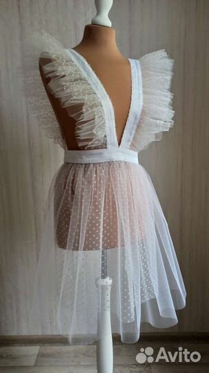 Школьный фартук для старшеклассницы