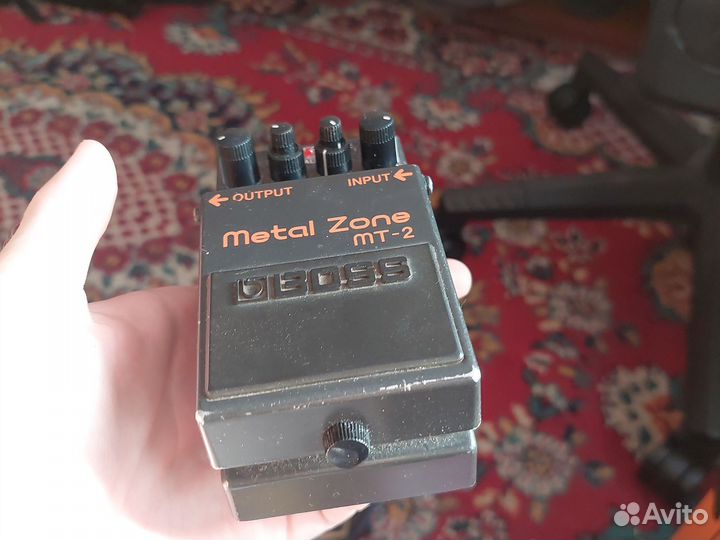 Гитарные педали boss metal zone MT-2