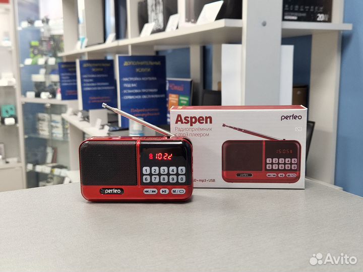 Радиоприемник Perfeo Aspen новый
