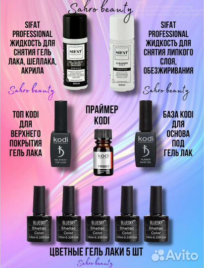 Новый набор для маникюра. Маникюрный набор