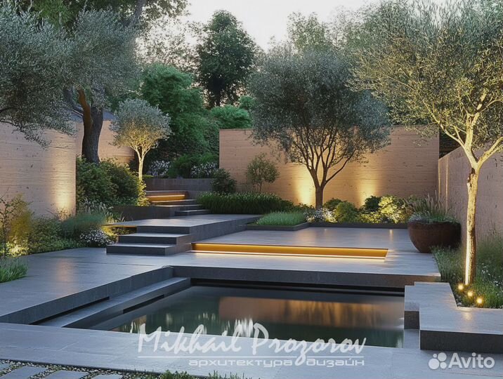 Ландшафтный дизайн. Визуализация и чертежи