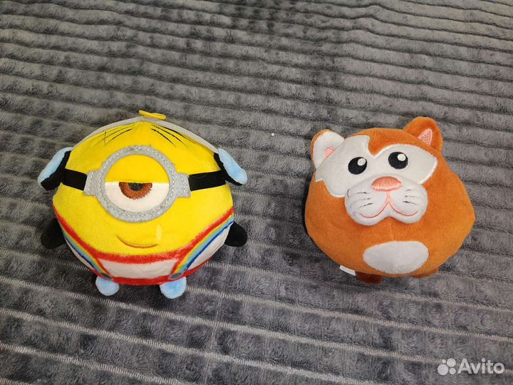 Миньон мягкая игрушка, кот игрушка из магнита