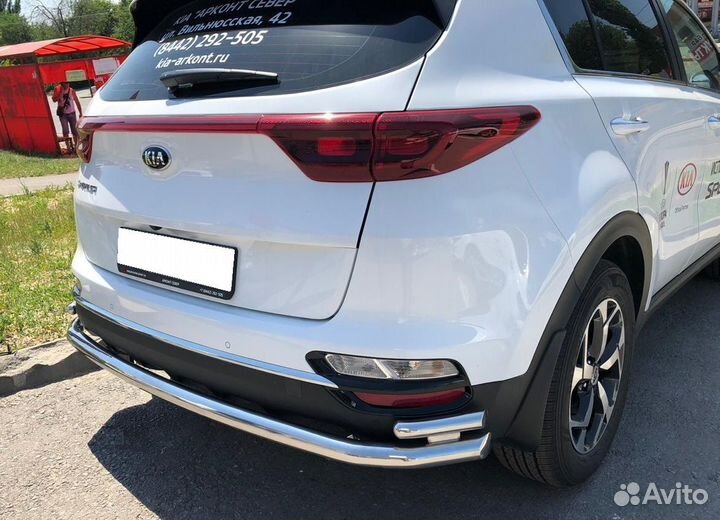 KIA Sportage2018(рестайлинг) Защита заднего бампер