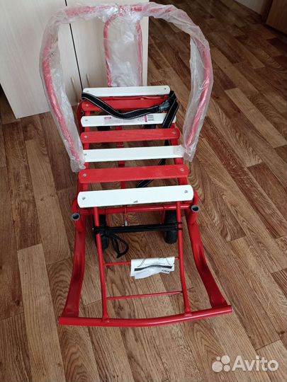 Санки на колесах