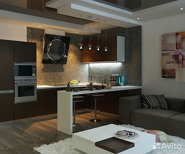 Кухонный гарнитур, современная кухня