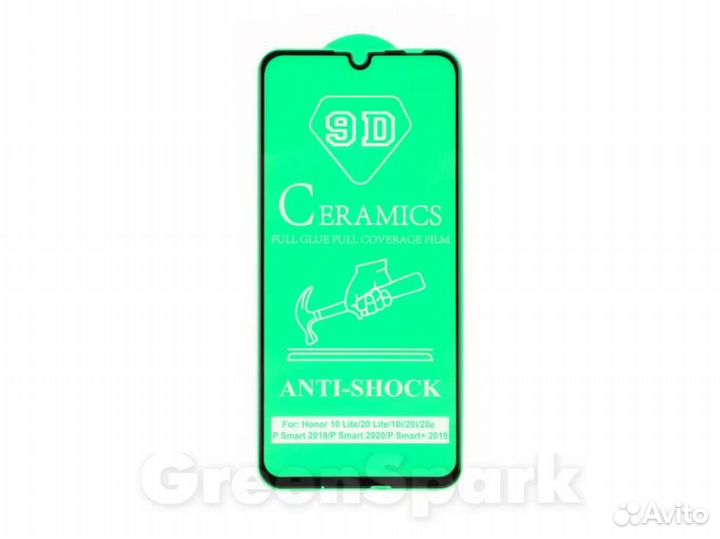 Защитное стекло керамическое для Huawei Honor 10