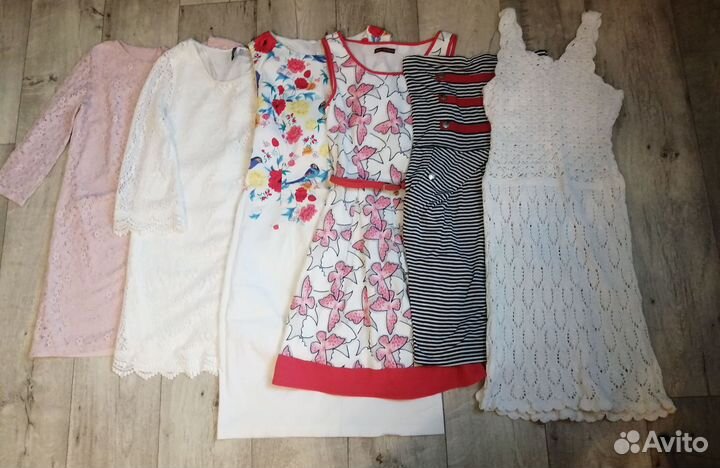 Вещи пакетом на девочку, размеры L, M, S