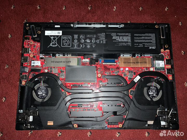 Asus TUF Dash F15 (i7+3060+40Гб ram)