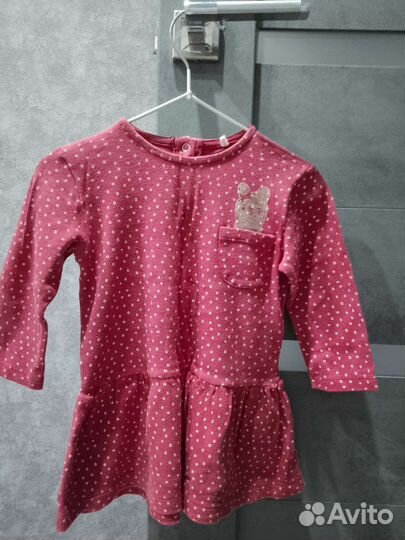 Вещи пакетом для девочки 80-86