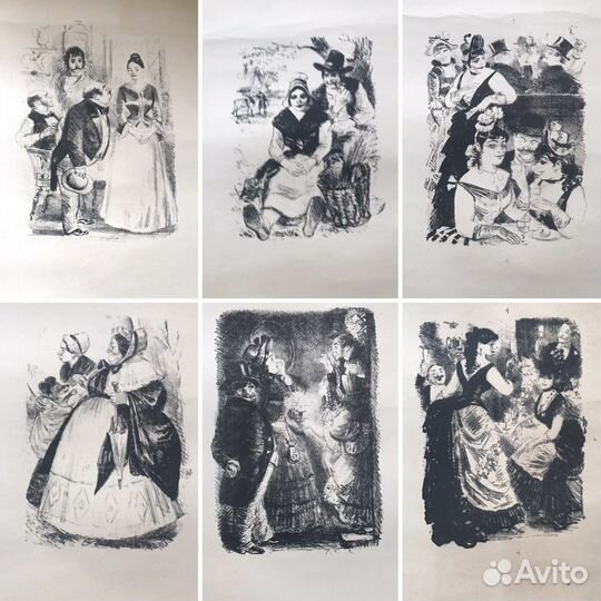 Рудаков графика оригинал Мопассан