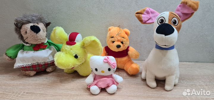 Мягкие игрушки, разные из макдональдса