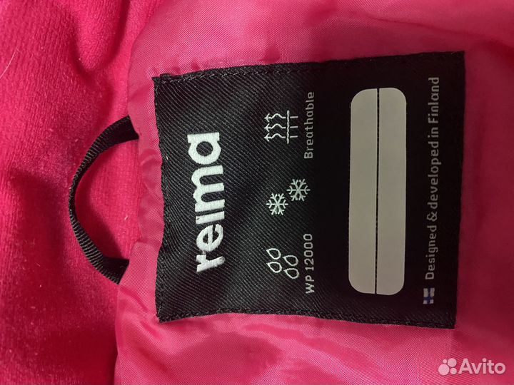 Комбинезон reima 128 для девочки зимний